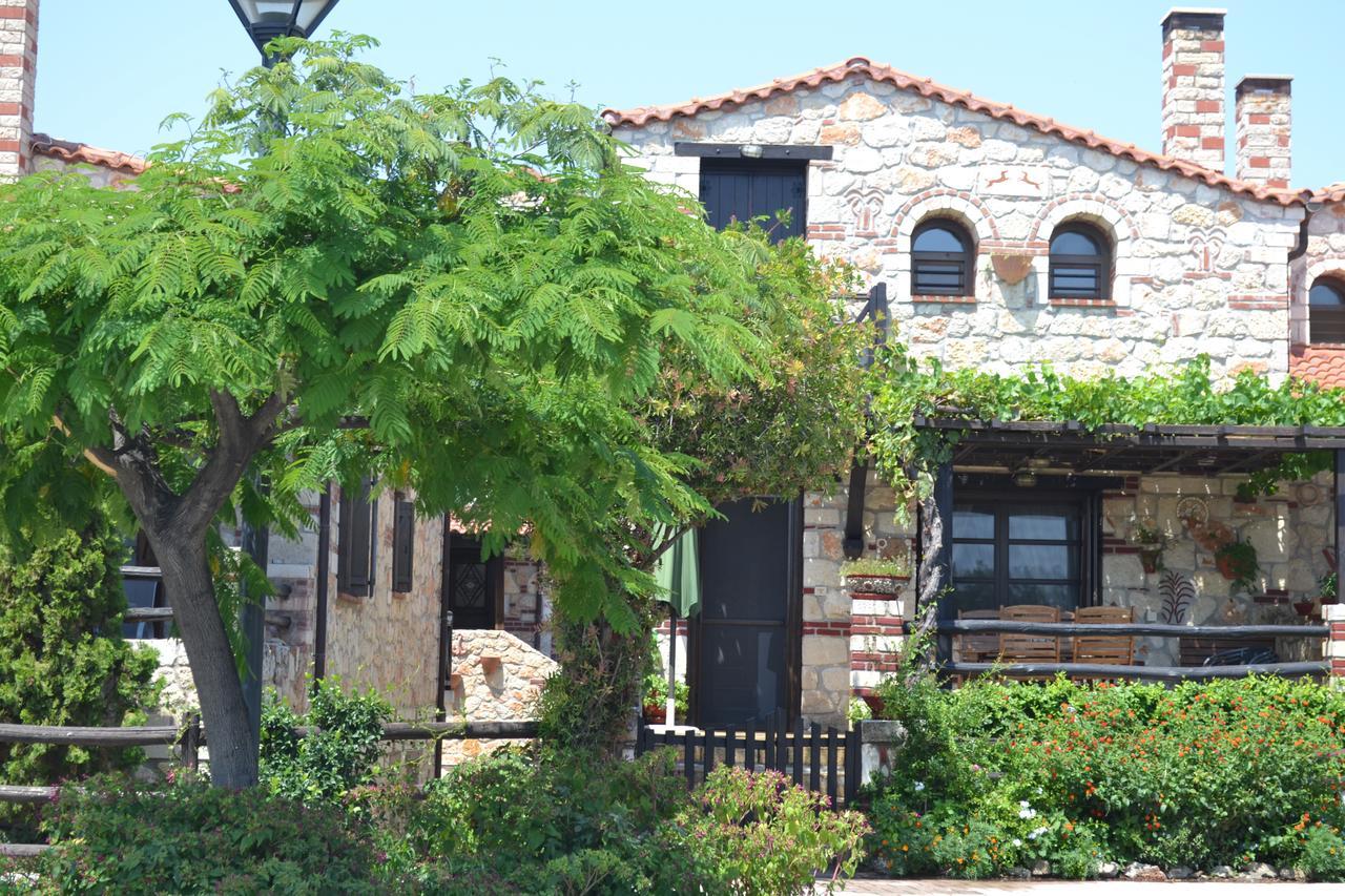 Artemis Stone House Villa Psakoúdia Eksteriør bilde